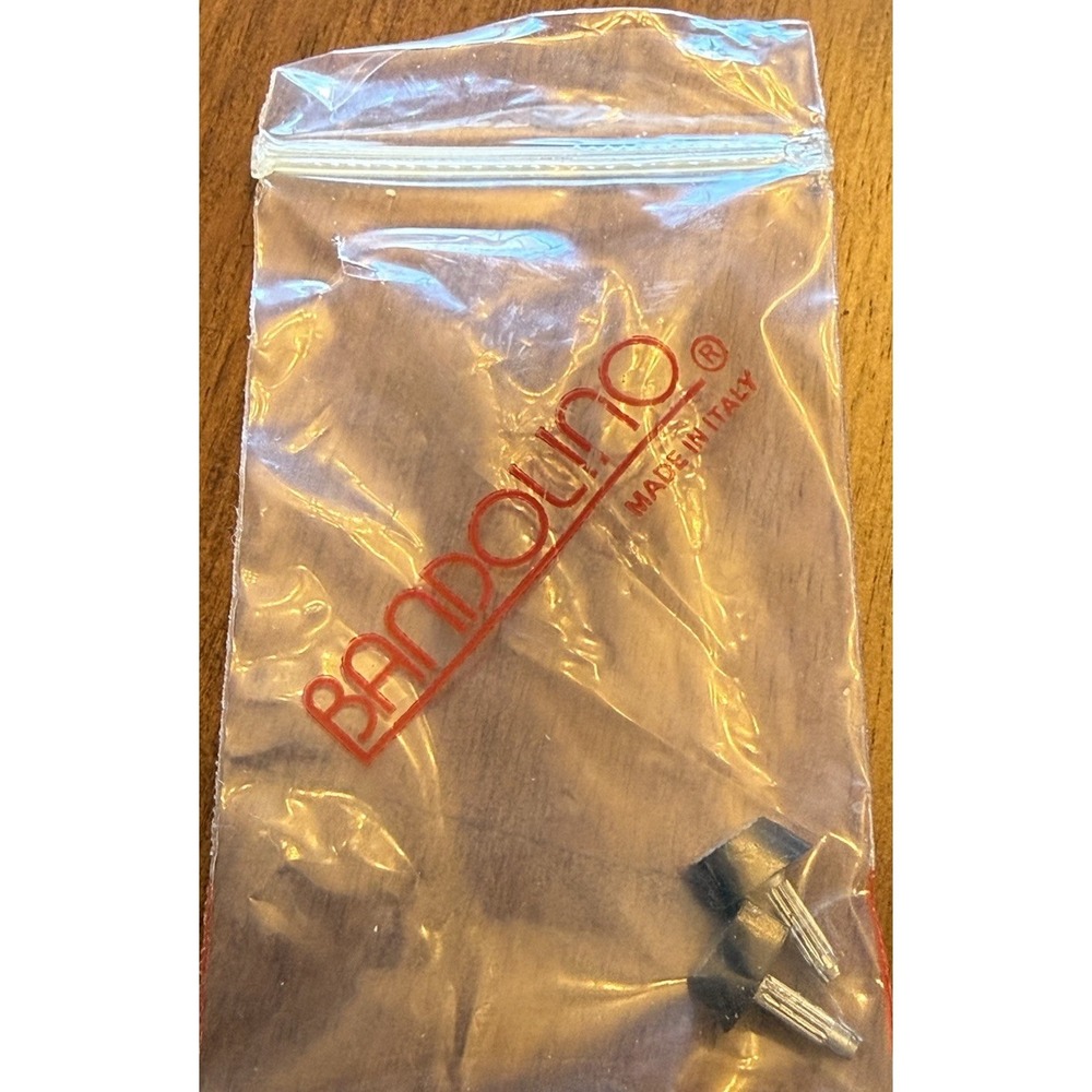Bandolino Made In Italy Stiletto Heel Tips Taps Dowels Shoe Repair Black